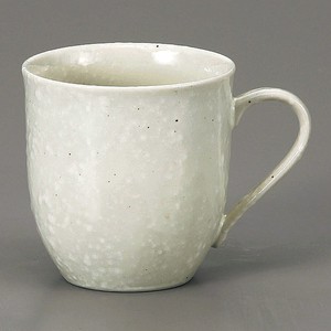 雪粉引軽量マグカップ 陶器 日本製 美濃焼