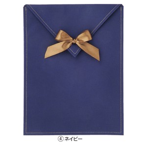 ノーブル 不織布リボン付きギフトバッグ サテンリボン 高級感 プレゼント 簡単包装