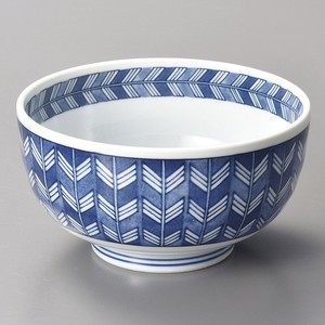 Mino ware Donburi Bowl Rokube Ramen Pottery M Made in Japan