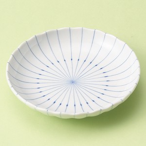 ピンストライプ菊型3.0皿・3.5皿・5.0皿