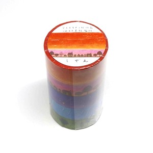 Washi Tape Shizen Washi Tape Chigiri-E 5-color sets