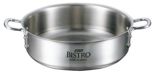 EBM　ビストロ　三層クラッド　外輪鍋　蓋無