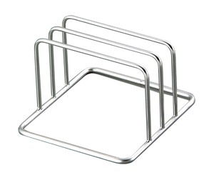 EBM Stainless Steel Mini Cutting Board Stand for Two