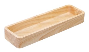 Rubber Wood Cutlery Case