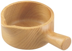 Wooden Beech Tree Petty Milk Pan 6.3×9×3cm
