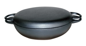 Iron New Round Pot with Wooden Stand
