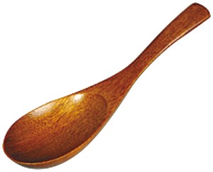 Wooden Lacquer Soup Spoon