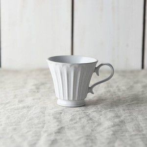 Mino ware Mug Rustic White Shush-grace Western Tableware Made in Japan