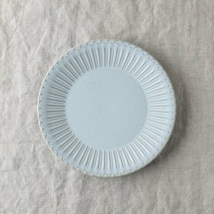 Mino ware Main Plate Blue Shush-grace M Western Tableware Made in Japan