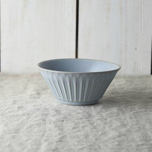 Mino ware Donburi Bowl Blue Shush-grace M Western Tableware Made in Japan