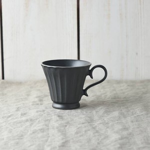 シュシュ・グレース コーヒーカップ クリスタルブラック[日本製/美濃焼/洋食器]