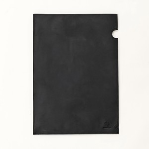レザーA4ファイル（Black）A4サイズ ファイル 本革 メンズ レディース ブラック