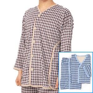 Loungewear Pajama for Men Check Made in Japan