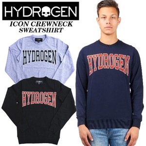 【HYDROGEN】(ハイドロゲン) ICON CREWNECK SWEATSHIRT / スウェット トレーナー　3色
