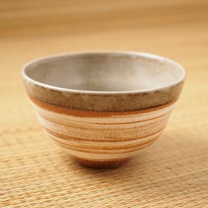 刷毛目　碗形抹茶碗　美濃焼（日本製）