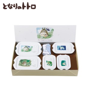 Storage Jar/Bag Gift Set Lunch Box Water Colors My Neighbor Totoro Set of 6