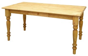 パイン材を使用したダイニングテーブル　幅1500　A001-150