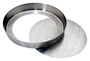 Patissiere Stainless Steel Tart Mold Bottom Removable 16cm