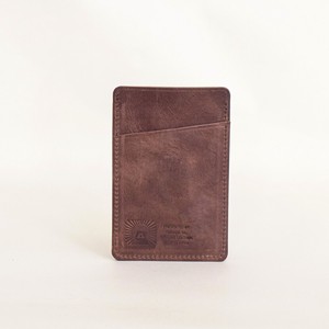 Business Card Case Brown