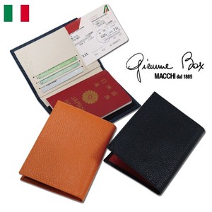 【イタリアブランド】ジミーボックス GIEMME BOX　パスポートケース　おしゃれ　大人　旅行　牛革