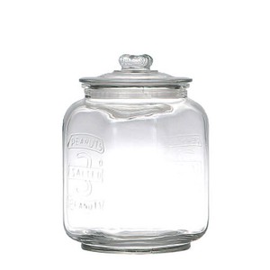 【DULTON　ダルトン】GLASS COOKIE JAR 3L