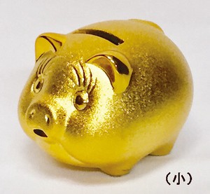 Animal Ornament Piggy Bank Small L size