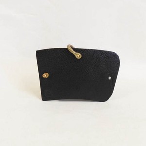 Key Case Cattle Leather black Made in Japan