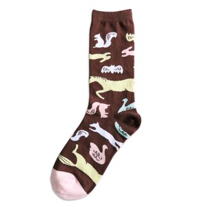 【garapago socks】靴下（Animal）