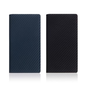 iPhone 11ケース SLG Design Carbon Leather Case 手帳型 本革
