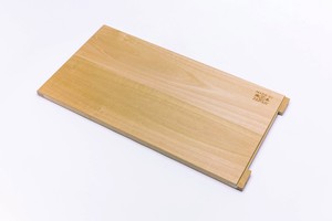 木製まな板　「ほおの木まな板　薄型（ツマミ付）」