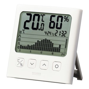 【タニタ】グラフ付デジタル温湿度計