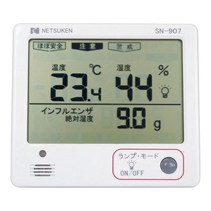 【熱研】多機能型デジタル温湿度計　SN−907
