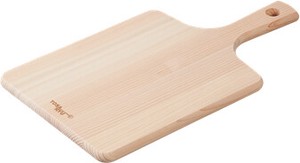 木製まな板　「四万十ヒノキ グリップ付カッティングボード」