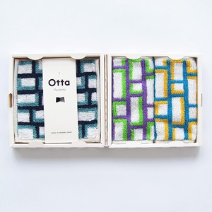 Imabari towel Towel Handkerchief Gift Set Gift 3-pcs pack