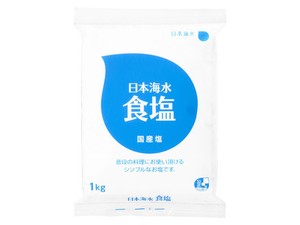日本海水 食塩 1Kg x6 【塩】