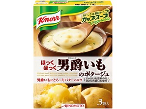 味の素 クノール カップ 男爵いものポタージュ 53g x10 【スープ】