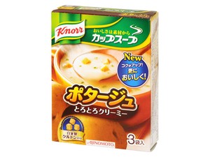味の素 クノール カップスープ ポタージュ 3袋 x10 【スープ】