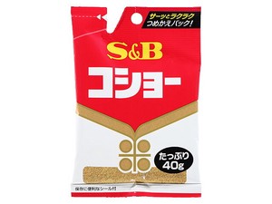 S&B エスビー コショー 袋 40g x10 【スパイス・香辛料】
