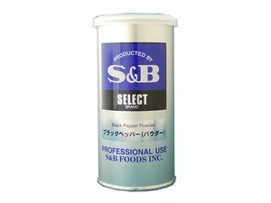 S&B エスビー セレクト ブラックペッパー S缶 100g x5 【スパイス・香辛料】