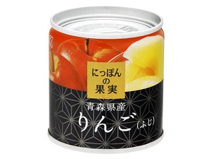 K&K にっぽんの果実 りんご(ふじ) EO M2号缶 x6 【フルーツ缶詰】
