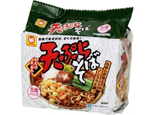 マルちゃん 天ぷらそば 5食 93gX5食 x6 【うどん・そば】