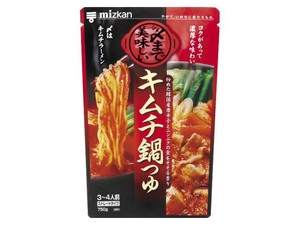 ミツカン 〆まで美味しいキムチ鍋つゆST 750g x12 【つゆ・だし】