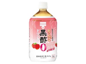 ミツカン りんご黒酢 カロリーゼロ ペット 1L x6 【甘酒・酢】