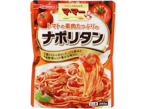 ママー トマトの果肉たっぷりのナポリタン 260g x6 【パスタソース】