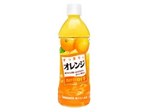 サンガリア すっきりとオレンジ ペット 500ml x24 【ジュース】