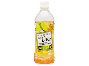 サンガリア すっきりはちみつレモン P 500ml x24 【ジュース】