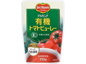 デルモンテ 有機 トマトピューレー 150g x12 【トマト】