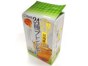 つぼ市 国内産24種ブレンド茶 ティーバッグ 4gX32袋 x8 【紅茶】