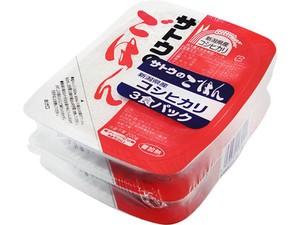 サトウ サトウのごはん 新潟県産コシヒカリ 3食パック 200gX3 x12 【パックご飯】