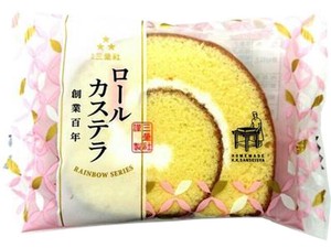 三星社 レインボーシリーズ ロールカステラ 1個 x15 【洋菓子】